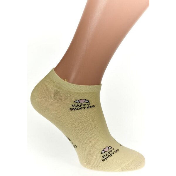 AURA.VIA Žlté ponožky SHOPPING 24111303