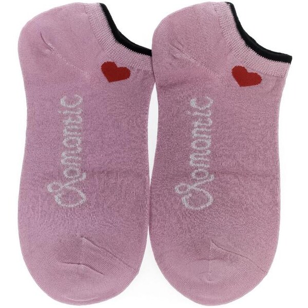 AURA.VIA Ružové ponožky ROMANTIC 24111312