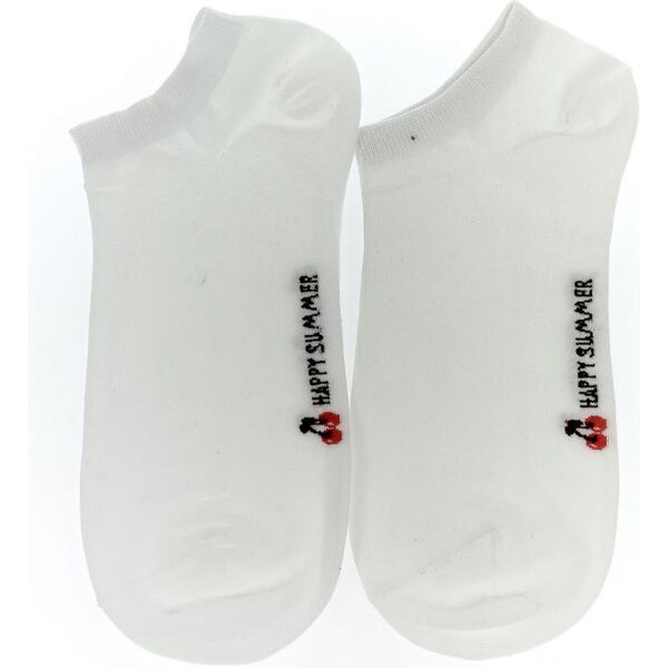 AURA.VIA Biele ponožky CHERR 24111298