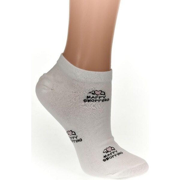 AURA.VIA Biele ponožky SHOPPING 24111304