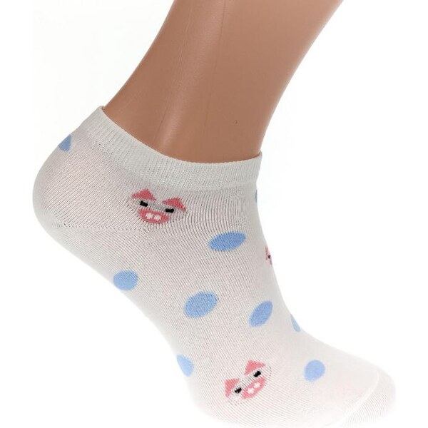 AURA.VIA Biele ponožky JASKA 24111347