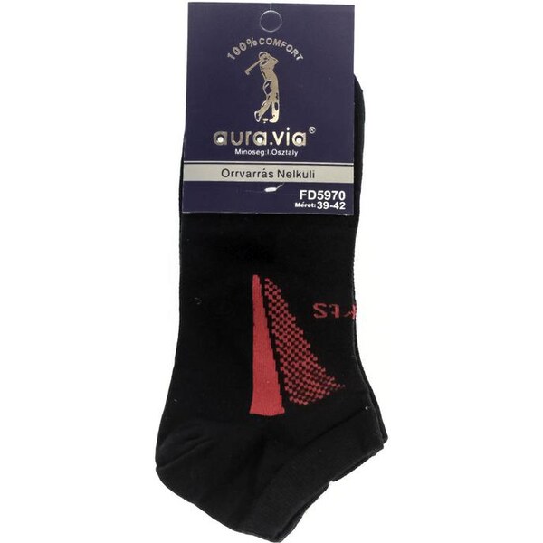 AURA.VIA Čierne ponožky TEILE 24111374