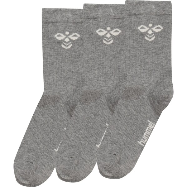 Hummel Ponožky Sutton sivá melírovaná / biela 65641410