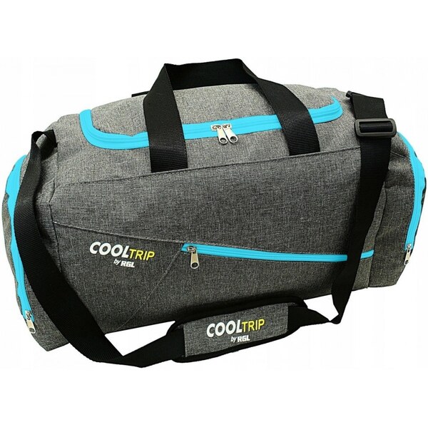 Konofactory Čierna nepremokavá športová taška Sport - veľ. M 65782727