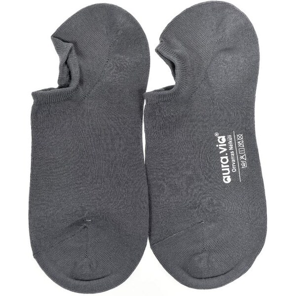 JOHN-C Pánske tmavo-sivé ponožky CANN 24144753