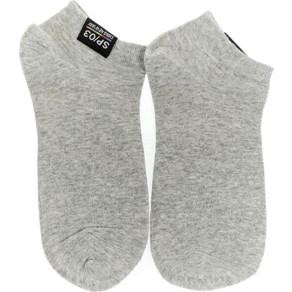 JOHN-C Pánske sivé ponožky AYDEN 24144756