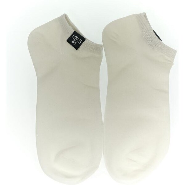 JOHN-C Pánske biele ponožky FARLE 24144770