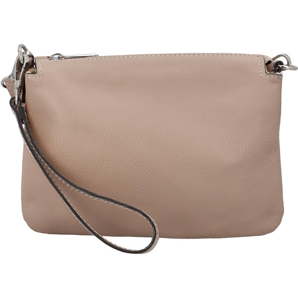 Dámska kožená listová kabelka staroružová - ItalY Bonnie ružová 51578970