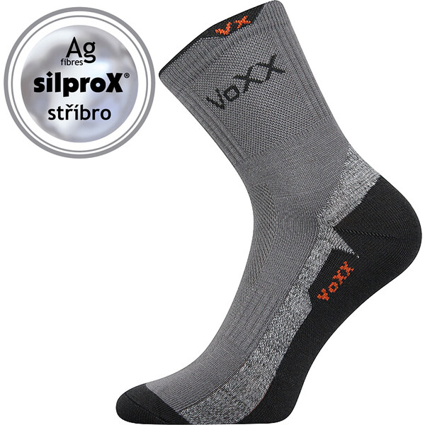 MASCOTT ponožky so striebrom VoXX Sv. sivá 39-42 1 pár 26459053
