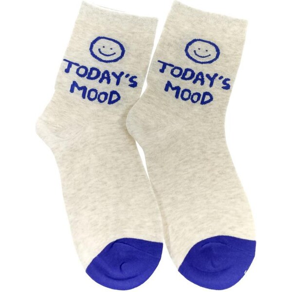 AURA.VIA Biele ponožky TODAYS MOOD 24211627