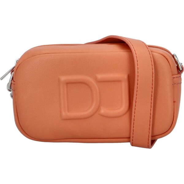 Malá dámska crossbody kabelka oranžová - David Jones SannJary oranžová 24228556
