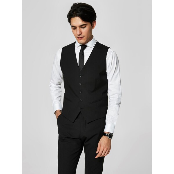 Čierna vesta Selected Homme New One 66794903
