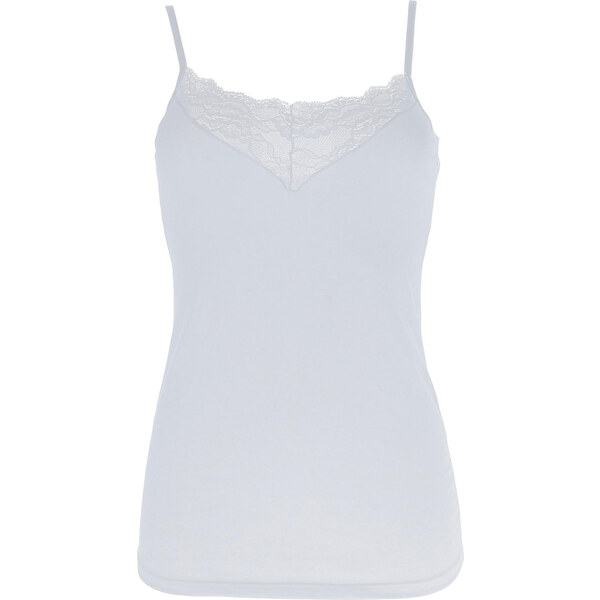 Cotonella Dámsky bavlnený čipkovaný top 36988632