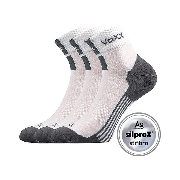 MOSTAN členkové antibakteriálne ponožky so striebrom VoXX Biela 39-42 26251748