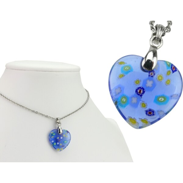 CITY STORM Detská retiazka s príveskom srdiečko z chirurgickej ocele 66888857