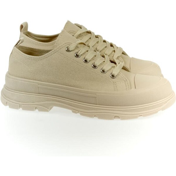 COMER Dámske béžové tenisky BERILLA 24332384