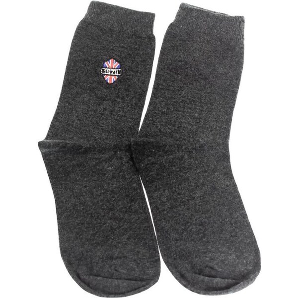 AURA.VIA Dámske tmavo-sivé ponožky TAMAR 24332389