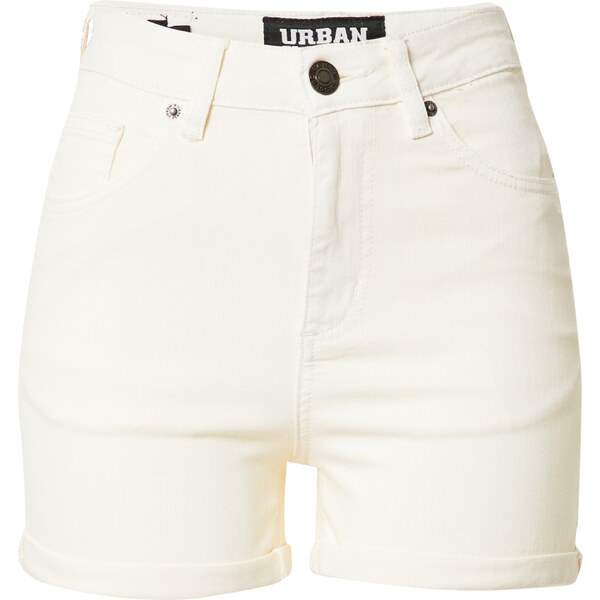 Urban Classics Džínsy krémová 25550653