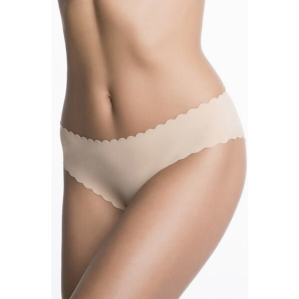 Julimex Bezšvové nohavičky s ozdobnými okrajmi Laser cut 36988675