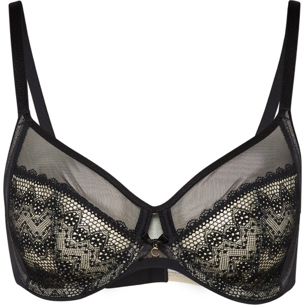 Chantelle Podprsenka Revele Moi čierna / biela 24898530