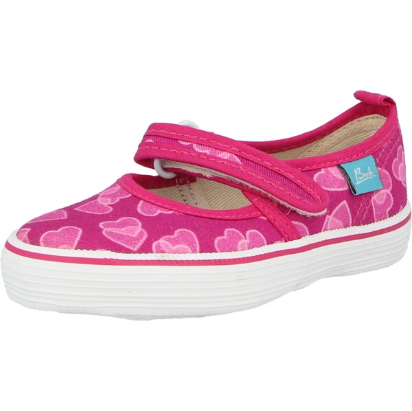BECK Baleríny Herz fuksia / ružová 65772385