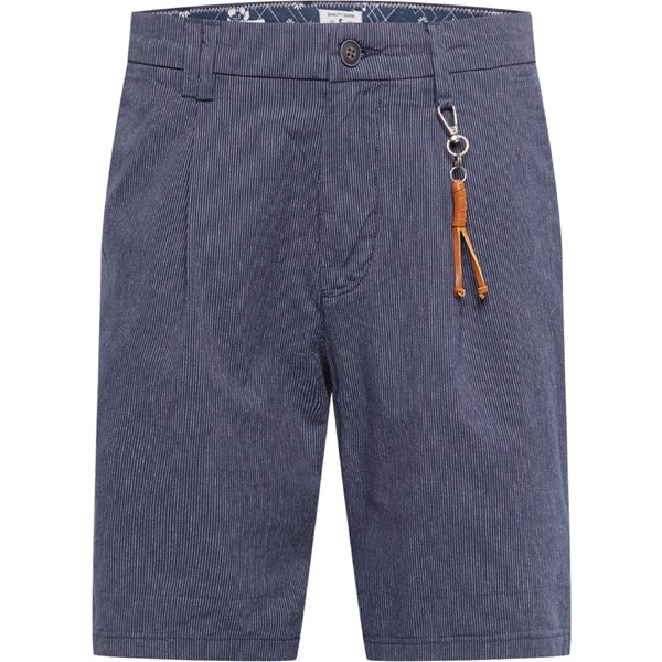 JACK & JONES Chino nohavice JJMilton tmavomodrá / biela 45832124