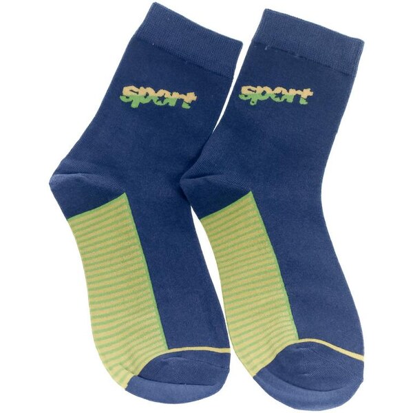 AURA.VIA Dámske modré ponožky MATA 24443258