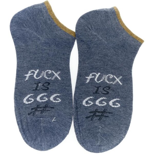 AURA.VIA Dámské modré ponožky MCNAIL 24443254