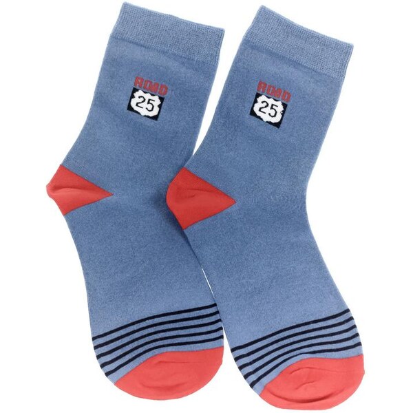 AURA.VIA Dámske svetlo-modré ponožky MATA 24443256