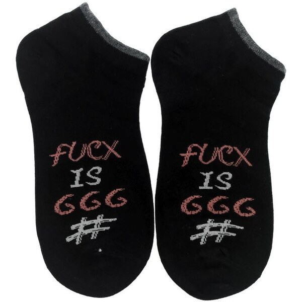 AURA.VIA Dámske čierne ponožky MCNAIL 24472484