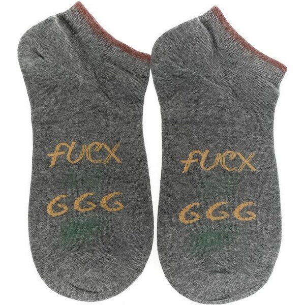 AURA.VIA Dámské tmavo-sivé ponožky MCNAIL 24472487