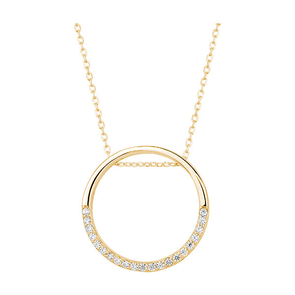 Olivie Strieborný náhrdelník ZLATÝ KRUH 5164 24614818