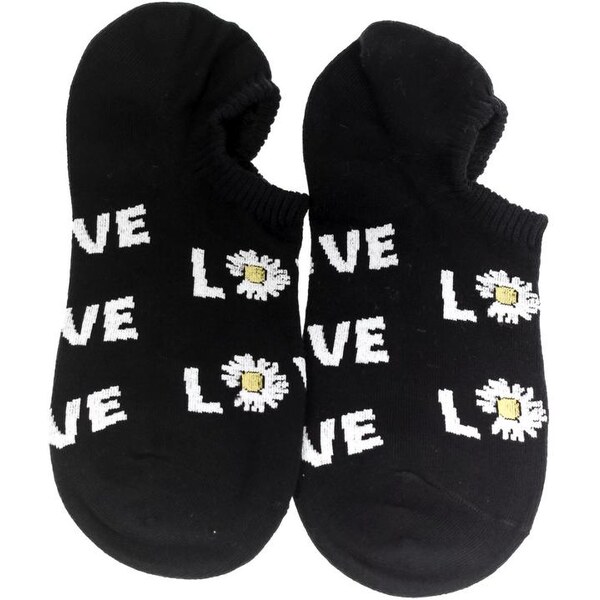 AURA.VIA Dámske čierne ponožky NAIRA 24496506