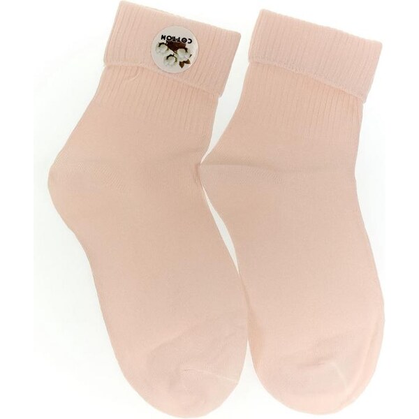 AURA.VIA Dámske svetlo-ružové ponožky DINA 24496525