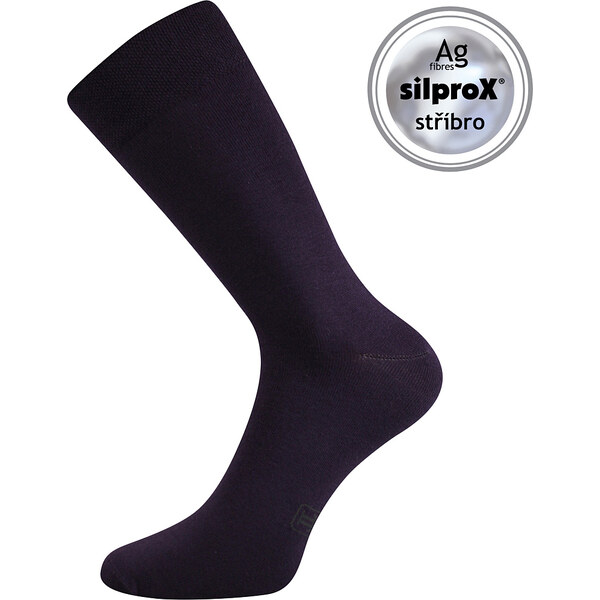 DECOLOR spoločenské ponožky Lonka Fialová 39-42 1 pár 26458753