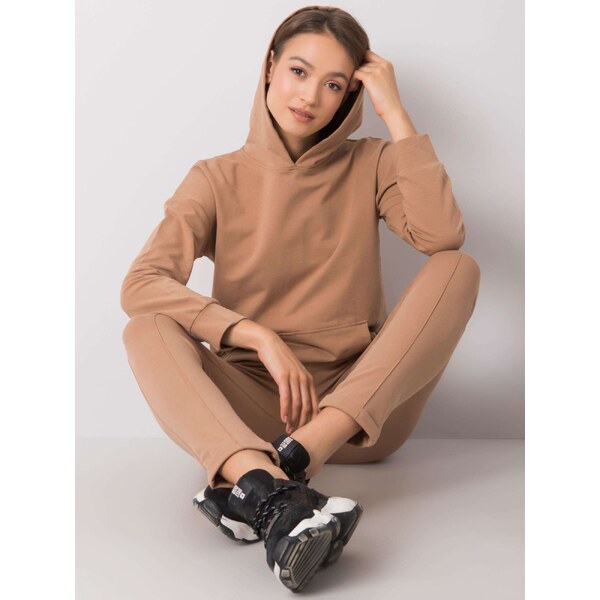 RUE PARIS RV-KMPL-6707.85-camel set 64683133