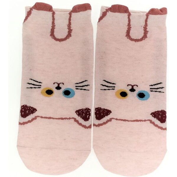 AURA.VIA Dámske ružové ponožky SALINA 24560124