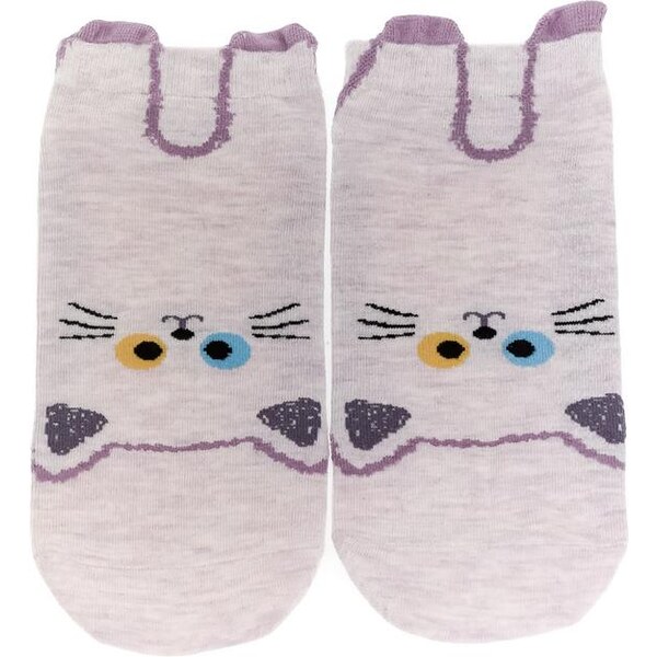 AURA.VIA Dámske fialové ponožky SALINA 24560125