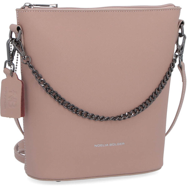 Kožená kabelka crossbody Noelia Bolger telová NB 0041 N 24573535