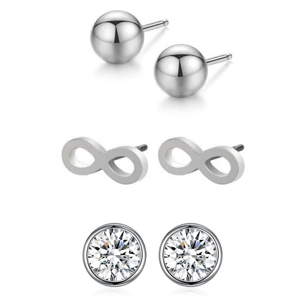 SWAROVSKI Elements Swarovski e. set dámskych napchovacích náušníc z 17812938