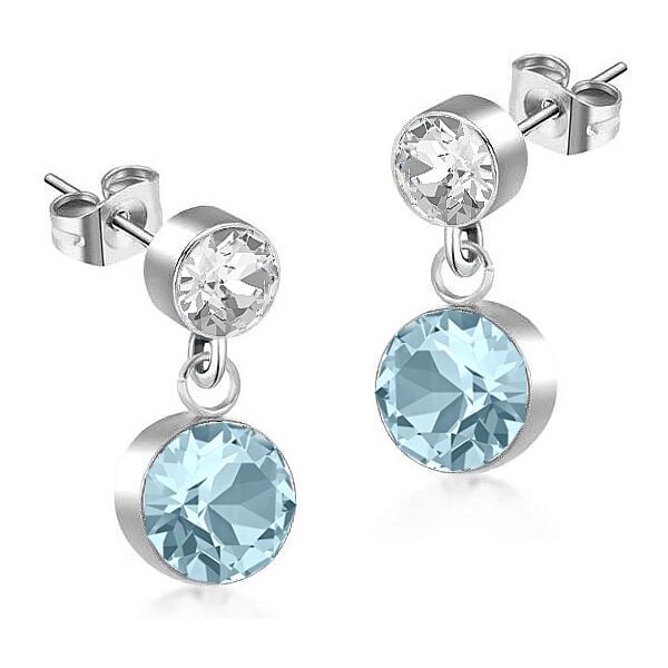 SWAROVSKI Elements Swarovski e. náušnice Juggle, modré see3279 24593479