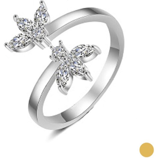 SWAROVSKI Elements Swarovski e. prsteň Thorns of Roses se4329 24593644