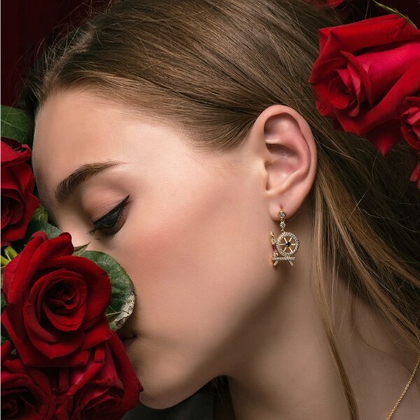 SWAROVSKI Elements Swarovski e. náušnice Spindle´s End see3363 24593654