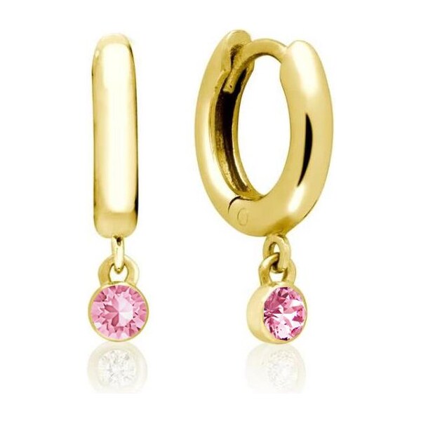 SWAROVSKI Elements Swarovski e. malé, zlaté kruhy Cityscape see3403 24593808