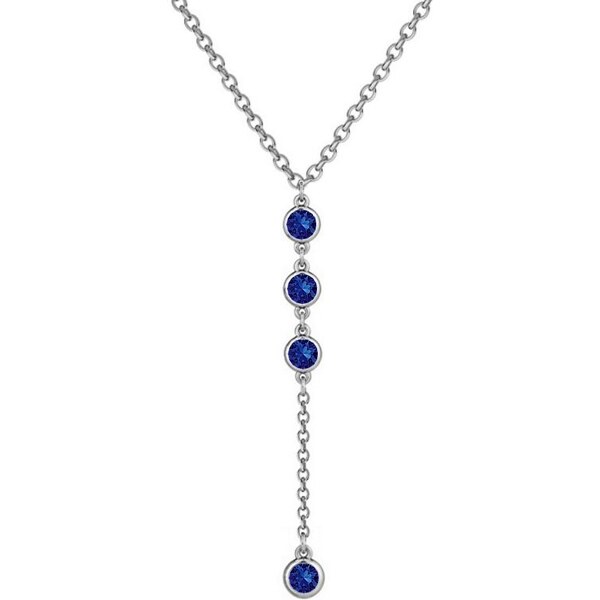 SWAROVSKI Elements Swarovski e. náhrdelník Princess, tmavo modrý 24593795