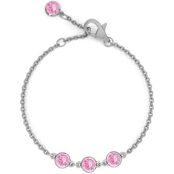 SWAROVSKI Elements Swarovski e. náramok Princess, ružová seb5674 24593800