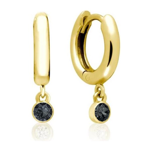 SWAROVSKI Elements Swarovski e. malé, zlaté kruhy Cityscape see3406 24593811