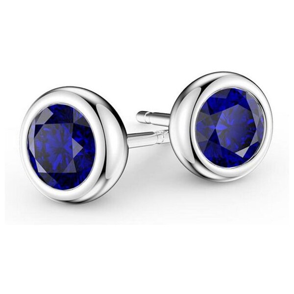 SWAROVSKI Elements Swarovski e. malé náušnice Minimal tmavo modrá 24593839