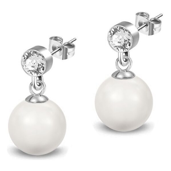 SWAROVSKI Elements Swarovski e. náušnice West Bay biele perly 3430 24593841