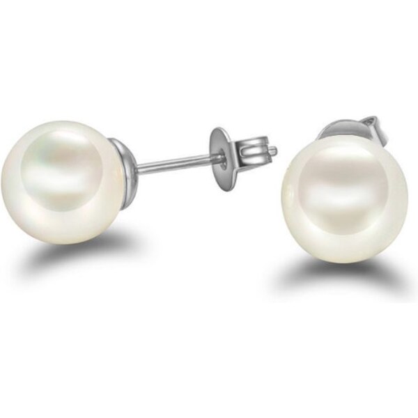 SWAROVSKI Elements Swarovski e. náušnice s bielymi perlami Golden Dawn 24593885